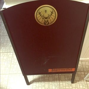 Jagermeister chalk board
